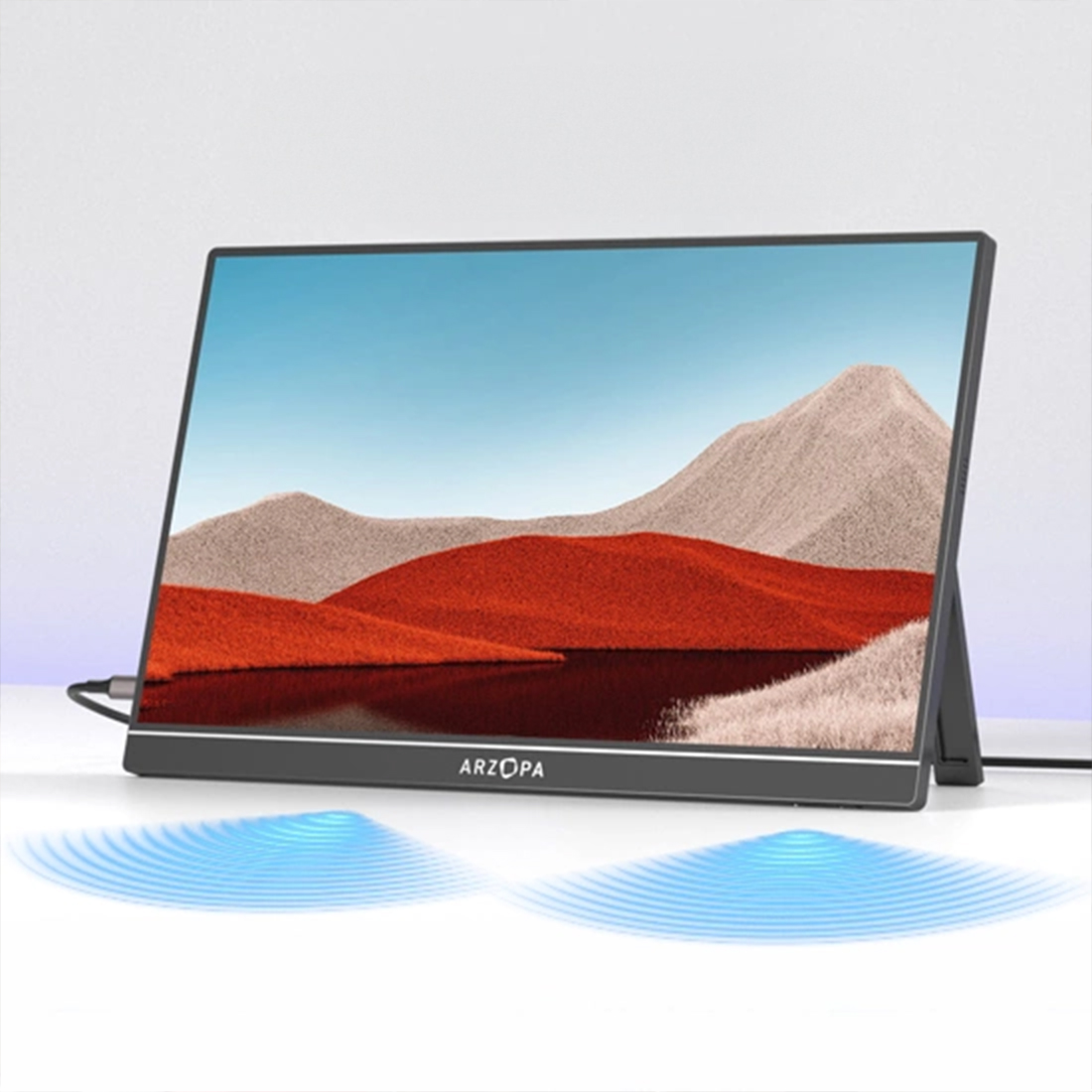 ARZOPA A1T monitor przenośny z głośnikami