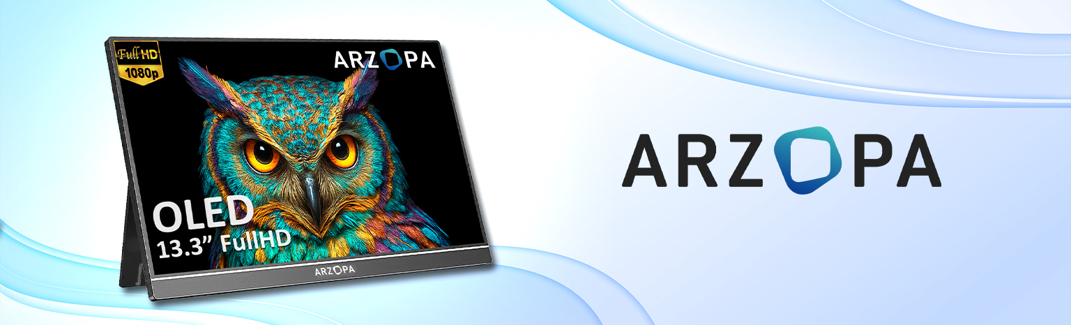 przenośny monitor Full HD Arzopa A3C Pro z USB-C i HDMI