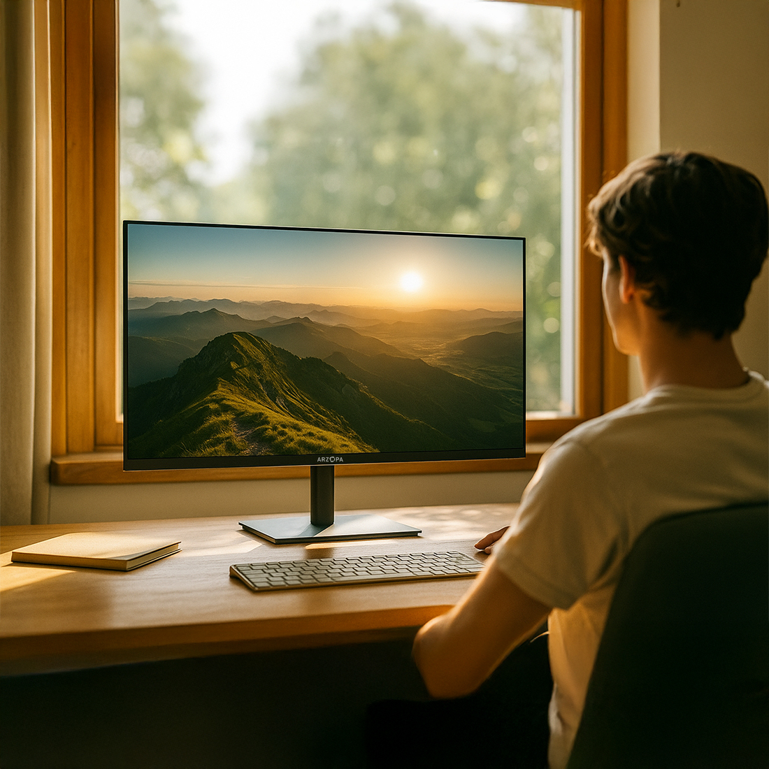 monitor do biura i rozrywki 27” HDR10 Arzopa M1RC