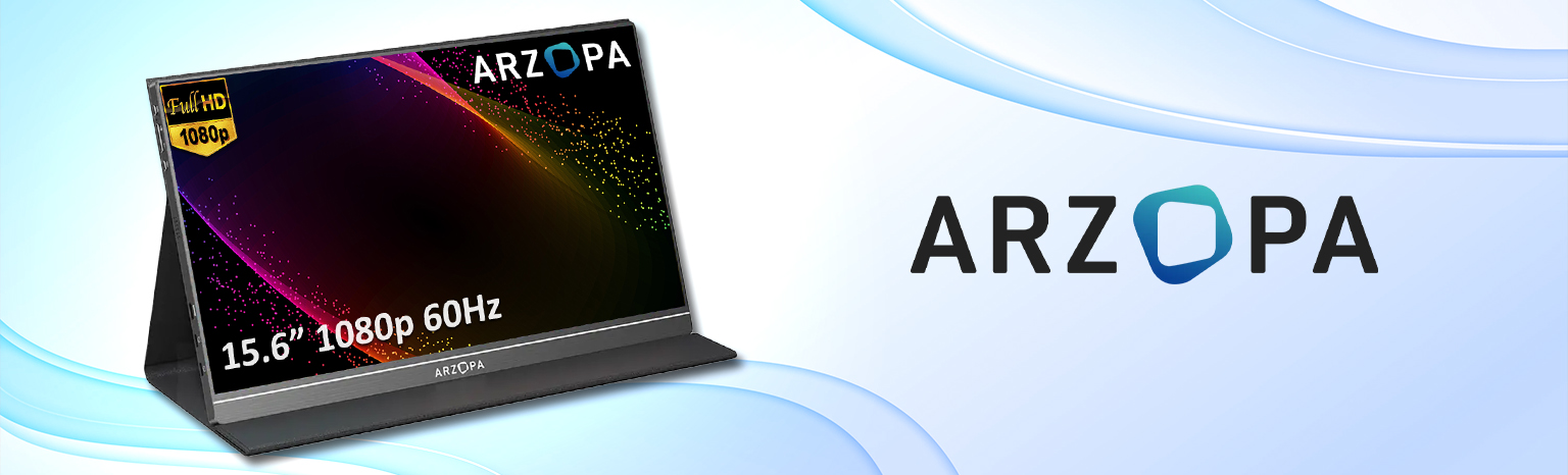przenośny monitor Full HD ARZOPA S1 Table z USB-C i HDMI