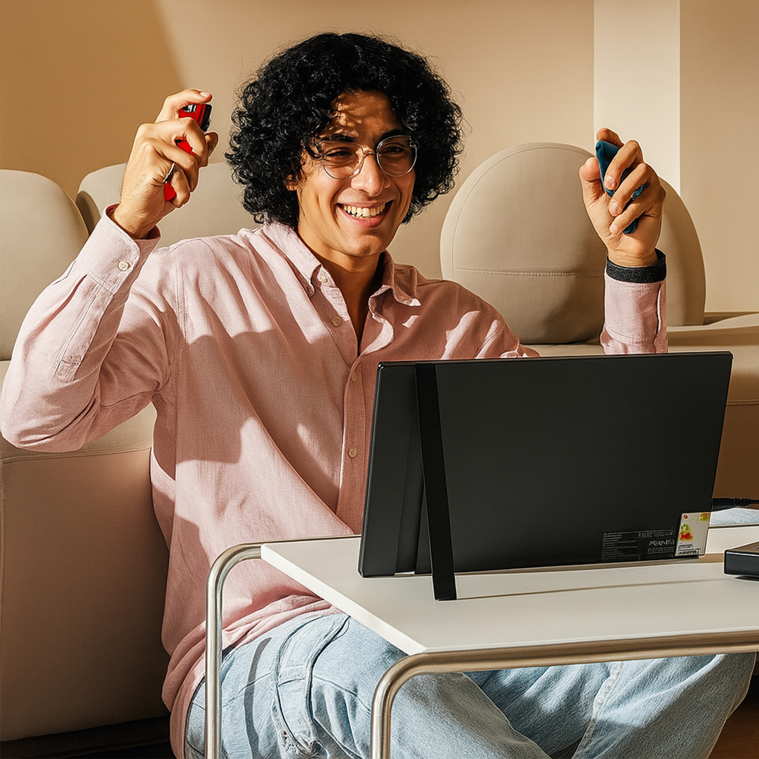 ekran 16 cali ARZOPA Z1RC do telefonu z trybem DeX
