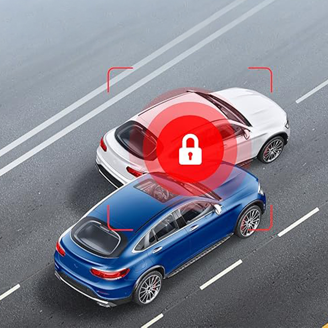 AZDOME S58 4G G-sensor blokada nagrań awaryjnych ochrona plików przed nadpisaniem