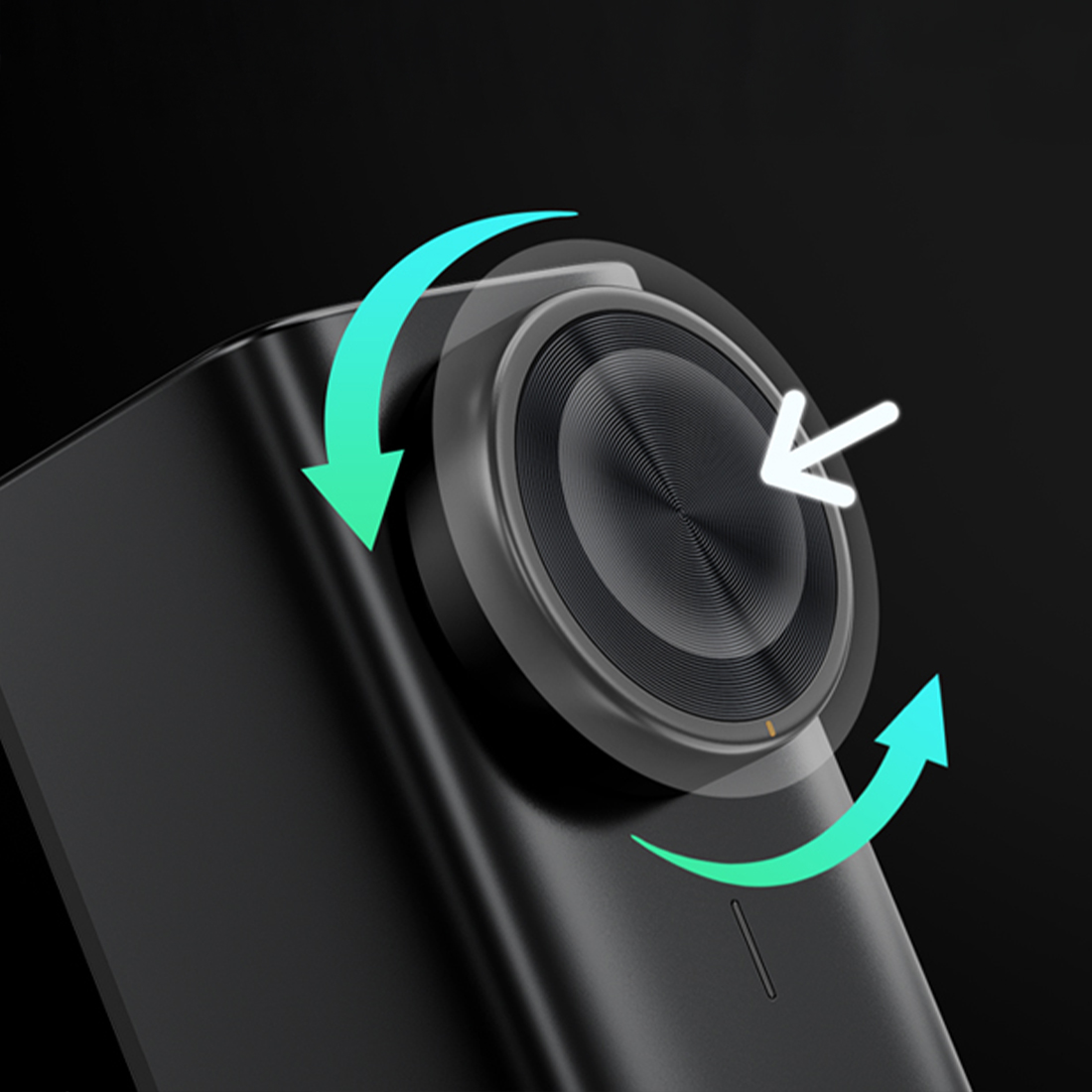 smart zamek LNDU pokrętło awaryjne otwieranie od wewnątrz