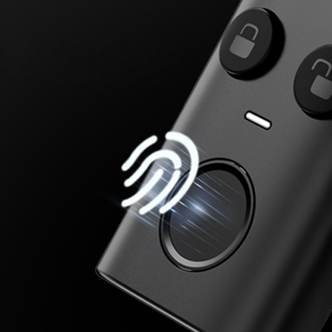 smart zamek LNDU czytnik linii papilarnych szybkie otwieranie