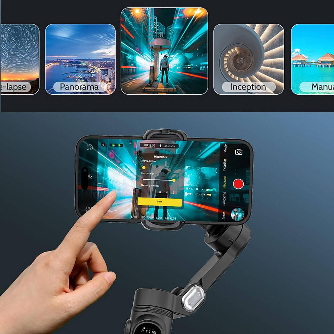 Gimbal Smart X z dodatkowymi akcesoriami