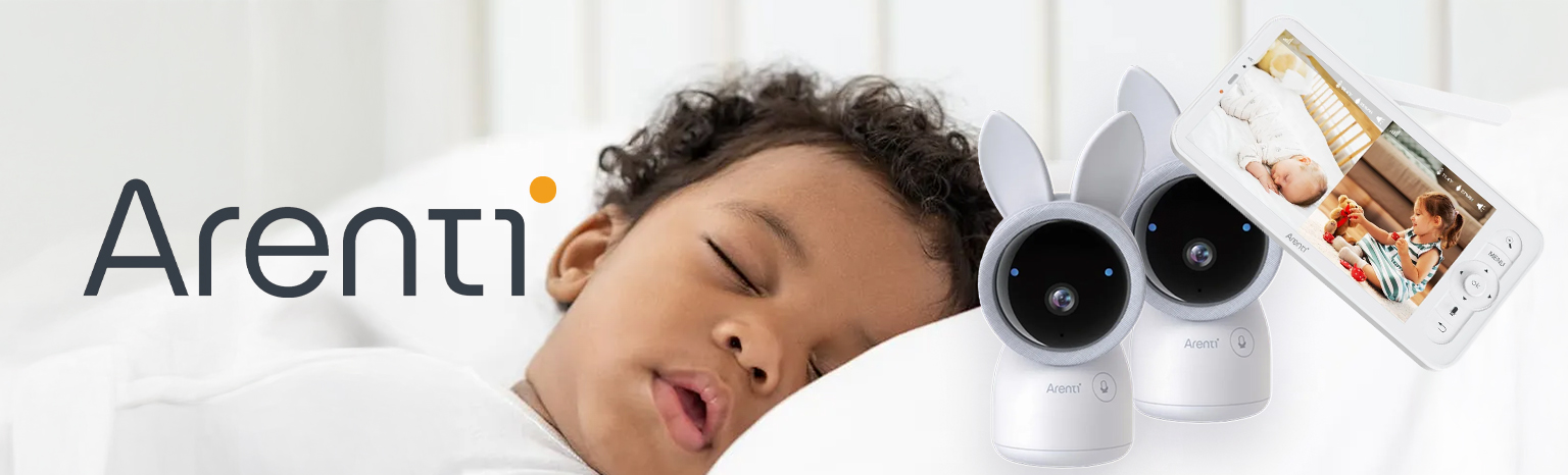 Arenti AInanny B2 Smart – zestaw dwóch kamer z ekranem 5 cali i trybem split-screen