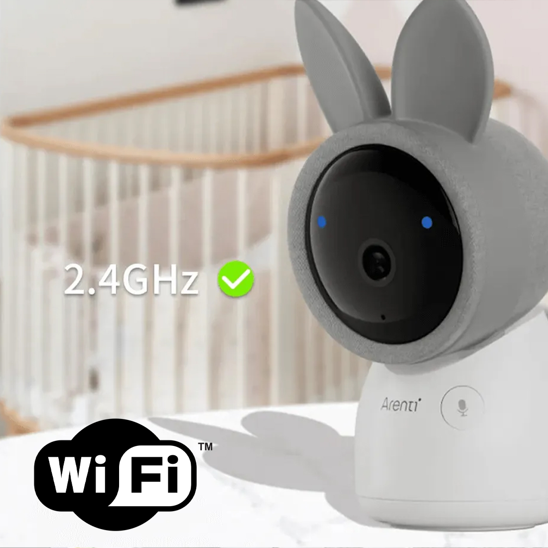 AInanny – bezpieczne połączenie 2.4 GHz i tryb offline