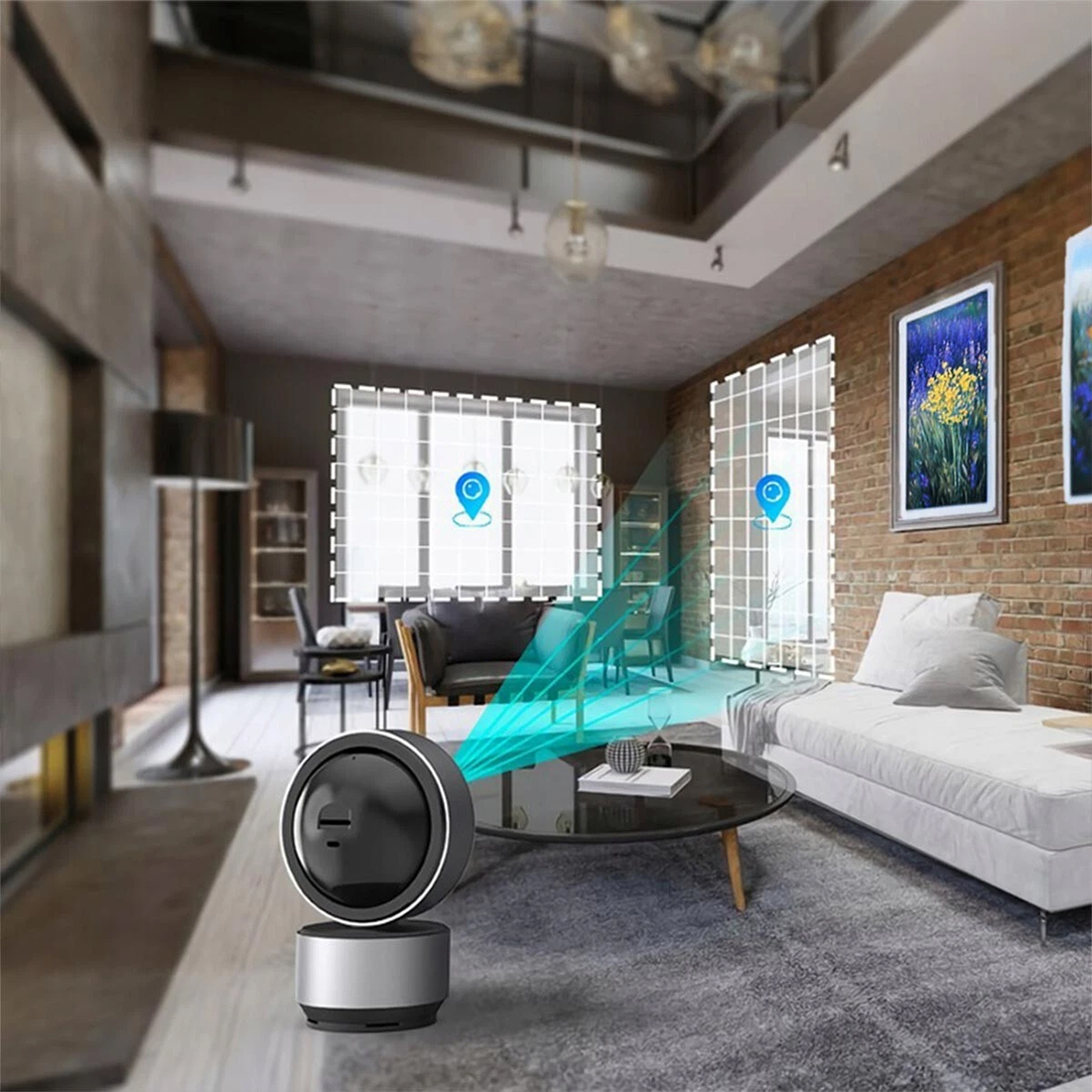 Arenti DOME1-N – inteligentna detekcja dźwięku i ruchu z powiadomieniami w aplikacji