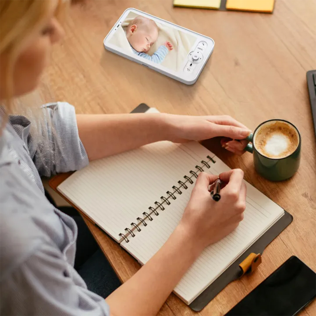 AInanny B2 Smart – prywatne połączenie offline ekran–kamera, bez Internetu