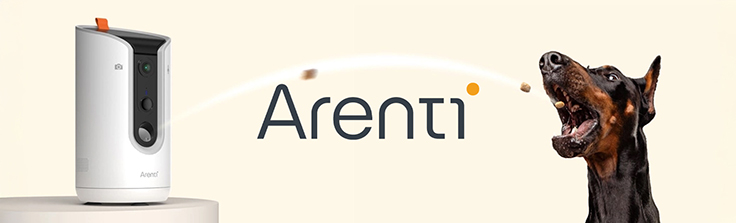 Arenti PetCam1T – kamera 2K UHD z funkcją wyrzucania smakołyków i śledzeniem 355°