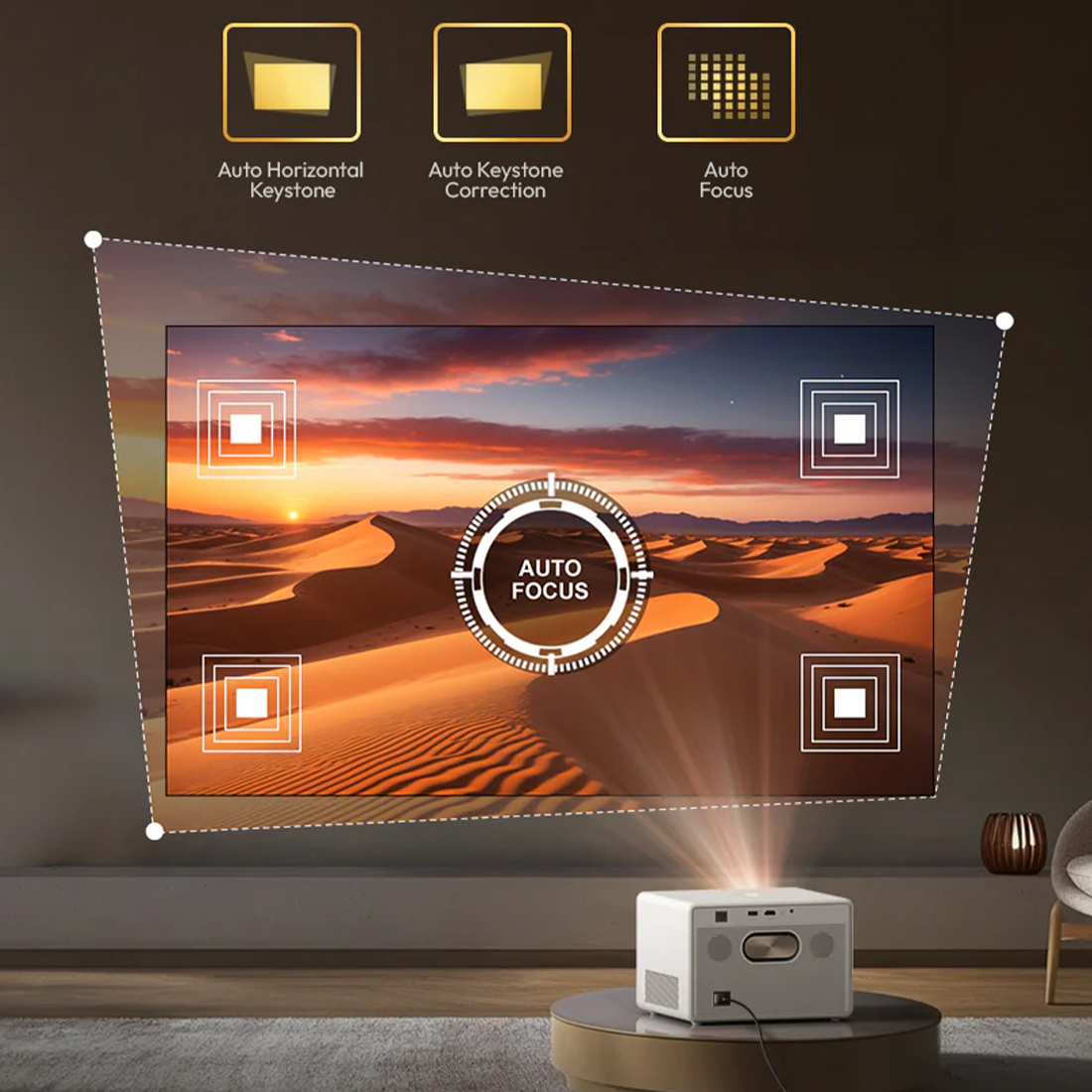 BYINTEK PLATO T5 Max autofokus automatyczna korekcja trapezu