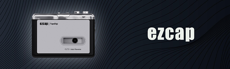 EZCAP 231 TapeDigi USB – przenośny odtwarzacz kaset i konwerter MP3 z nagrywaniem na pendrive