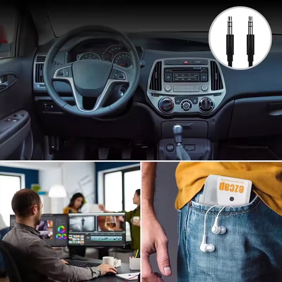 EZCAP 249 TapeDigi 3 – urządzenie Plug & Play kompatybilne z Windows i macOS