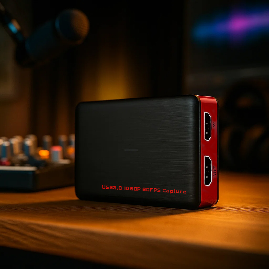 EZCAP 371L GameLink U3 – wejście liniowe 3.5 mm Line In do miksowania dźwięku