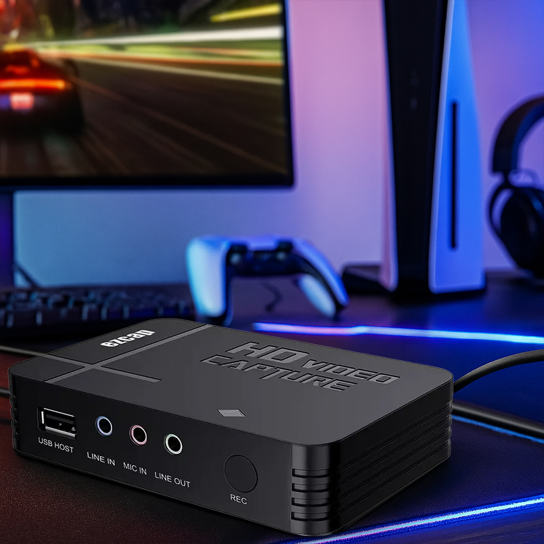 kompaktowy grabber HDMI AV dla vlogerów EZCAP 288P