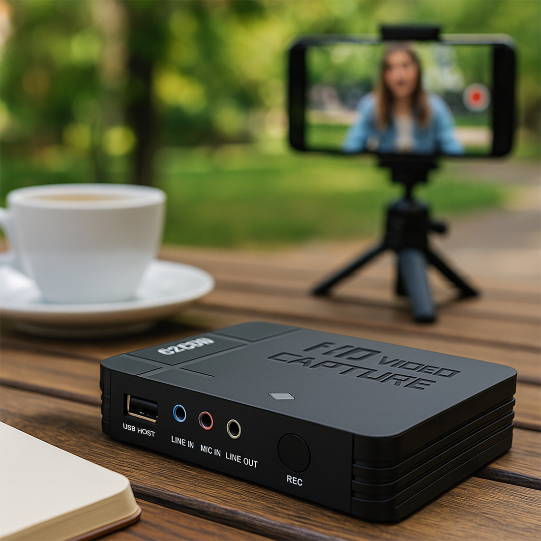 EZCAP 288P rejestrator wideo z komentarzem audio