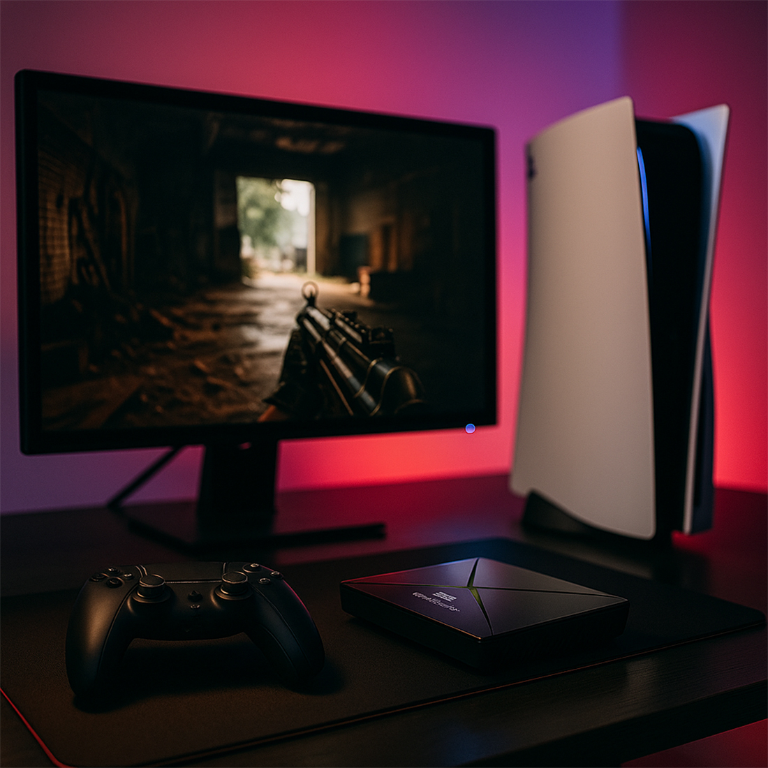 ucapture card 4K 30fps do nagrywania gameplayu z konsoli Ezcap 333rządzenie do przechwytywania HDMI z trzema wejściami audio Ezcap 333