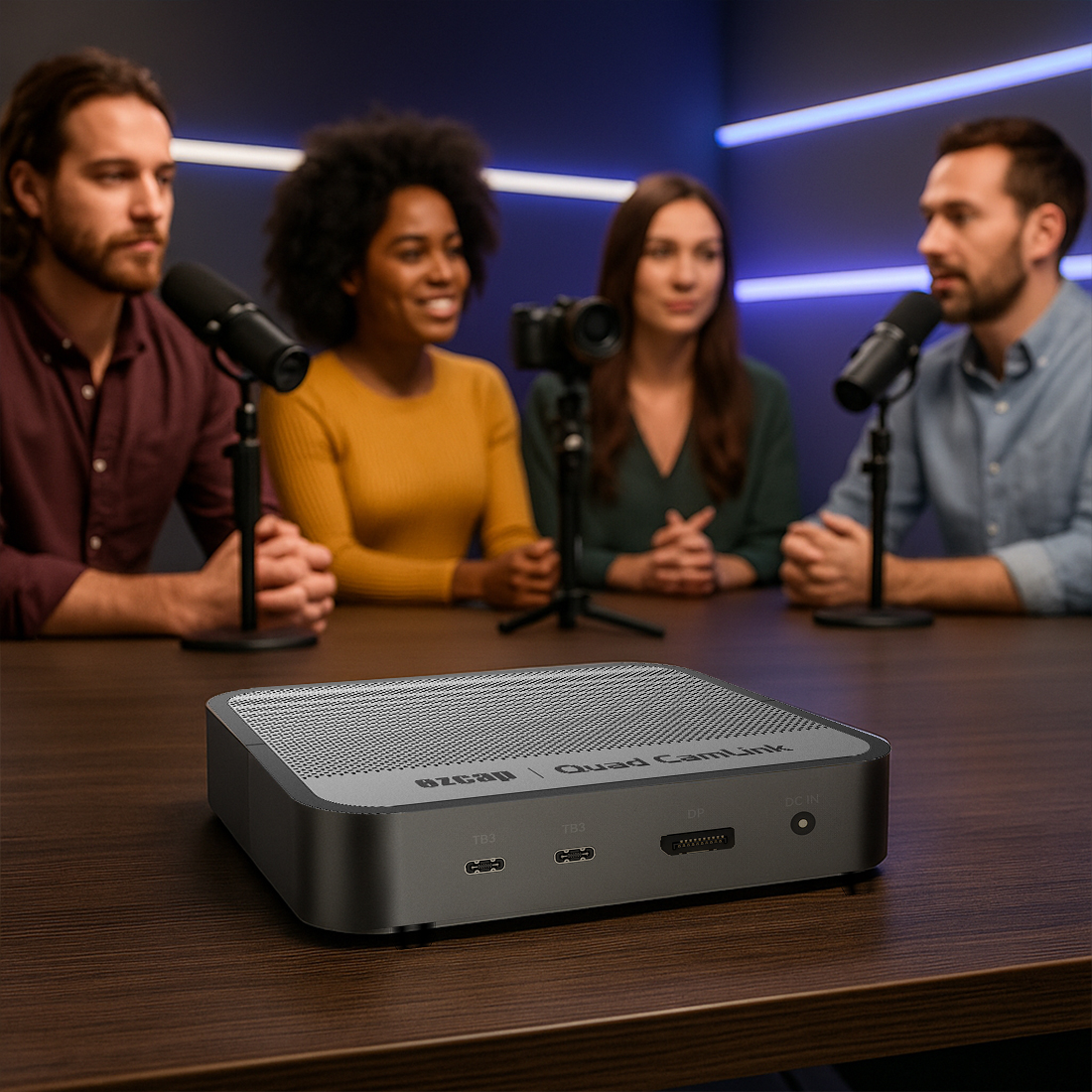 karta przechwytująca 4x HDMI do studia – EZCAP362