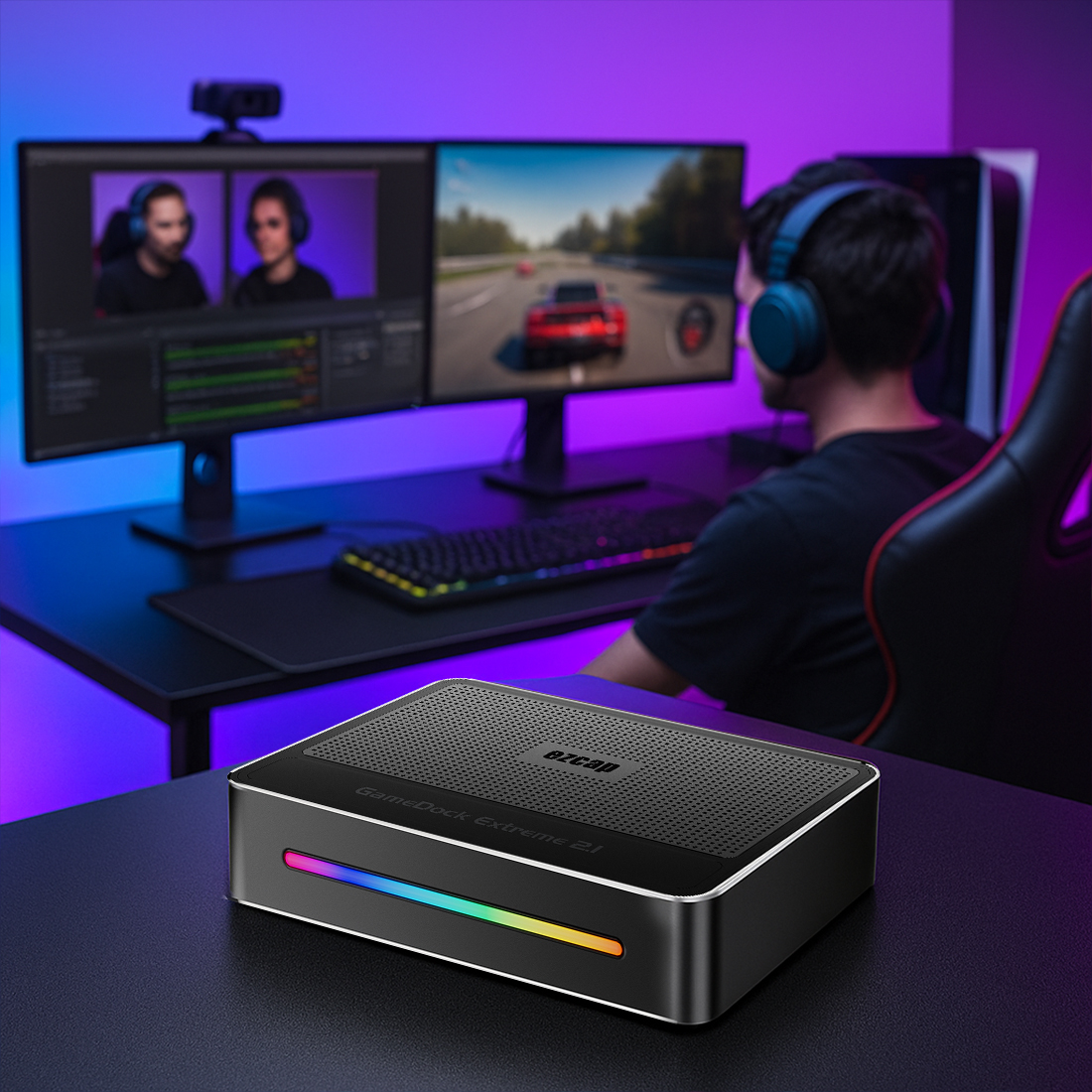 EZCAP364 – karta HDMI 2.1 z wejściem mikrofonowym