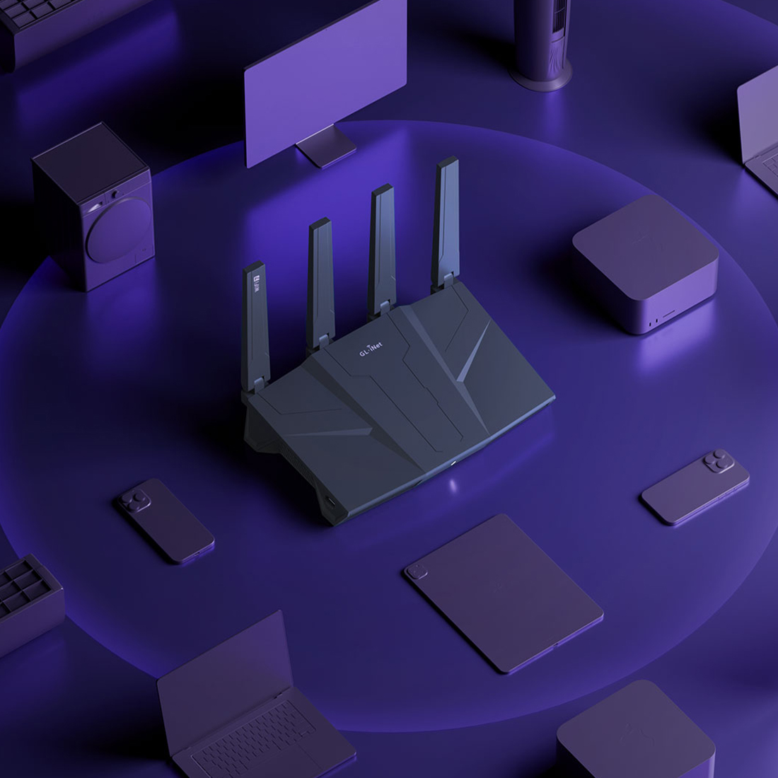 szybki router z portami 2.5G Ethernet