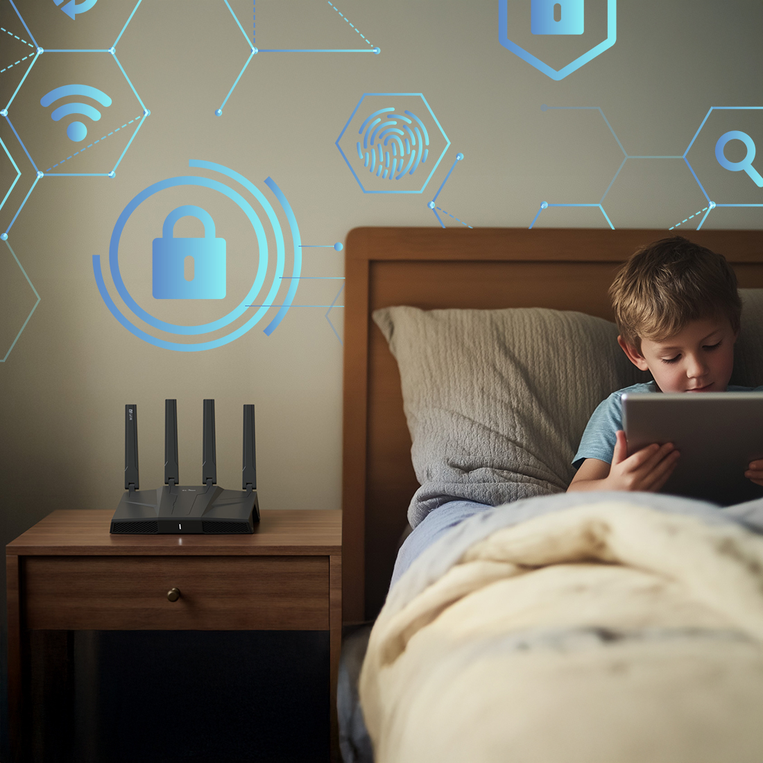 router z gotowością do obsługi NAS