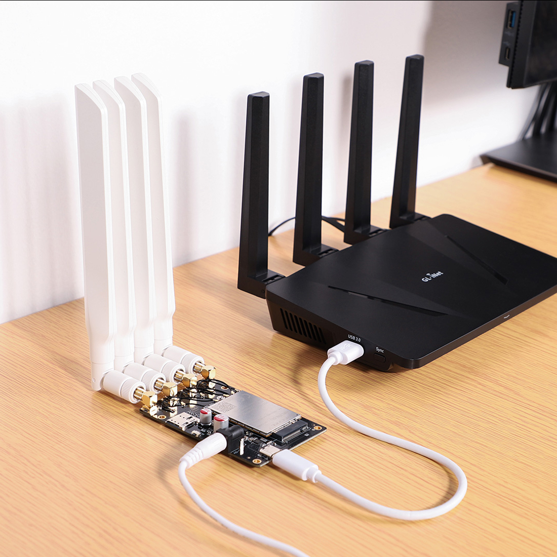 GL.iNet Flint GL-AX1800 OpenWrt konfiguracja routera