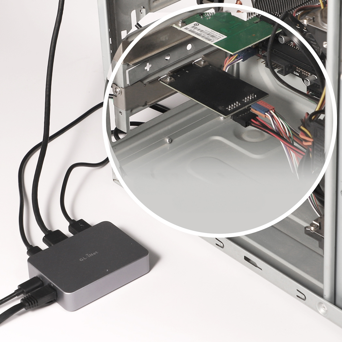 sprzętowy KVM over IP z HDMI i USB