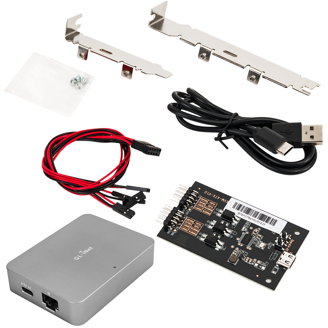 GL.iNet Comet GL-RM1 z płytką sterującą ATX