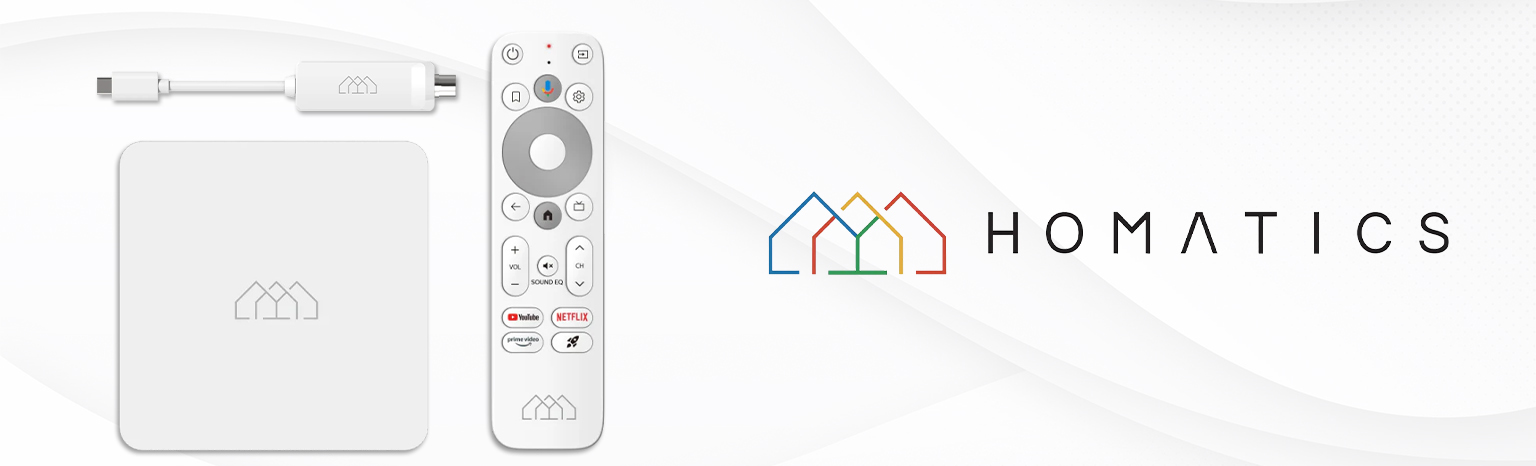 Homatics Box R 4K – Android TV, 4K HDR10+, Dolby Atmos, Wi-Fi 5