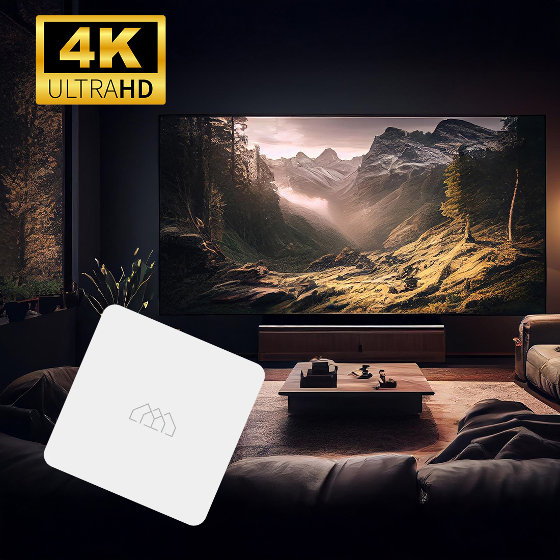 Homatics Box R Lite 4K – obraz 4K HDR10+ i dźwięk Dolby Atmos w domowym kinie