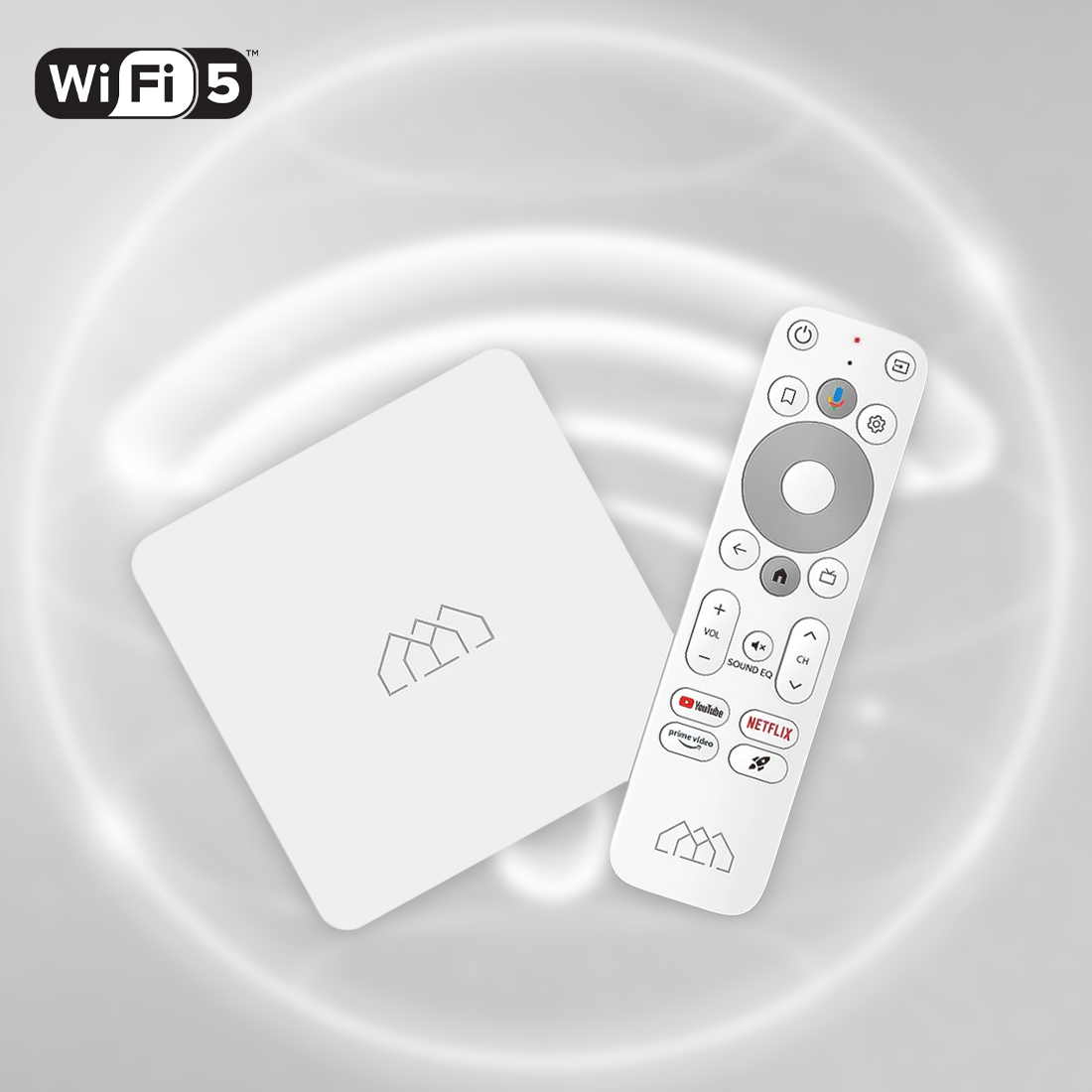 Homatics Box R Lite 4K – połączenie Wi-Fi 5 i Ethernet 100 Mb/s zapewniające stabilny streaming