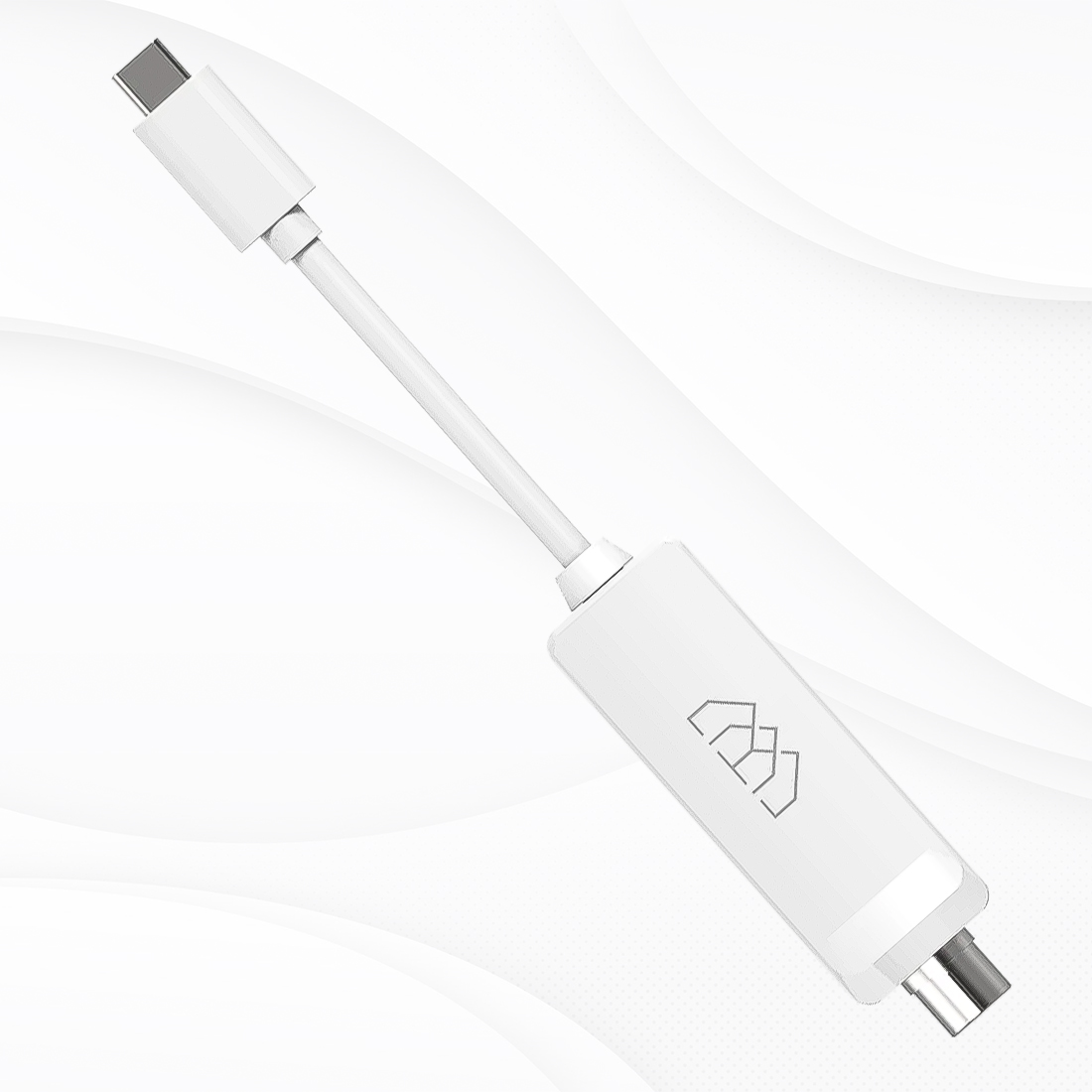 Tuner DVB-T2 HEVC 10-bit do Homatics Box R 4K – adapter USB-C z wejściem antenowym IEC