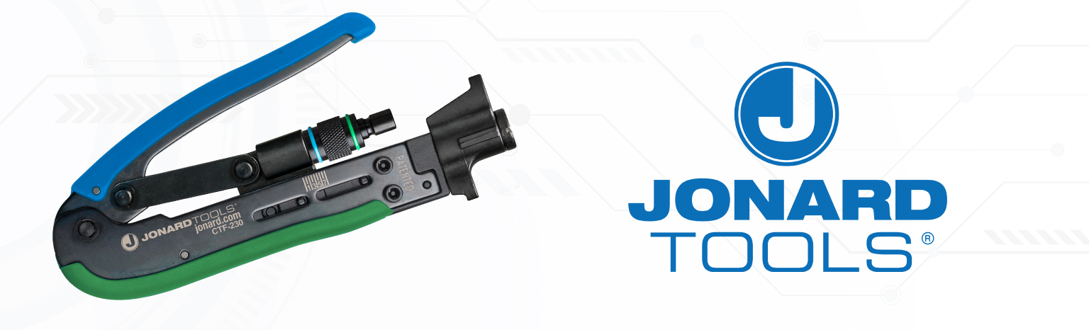 Jonard CTF-230 Dual Compression Tool do krótkich i długich złączy F