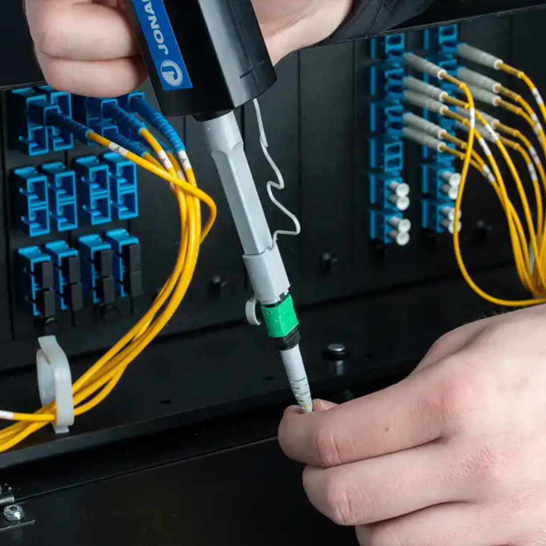 FCC-120 Jonard Tools działanie końcówki obrotowej