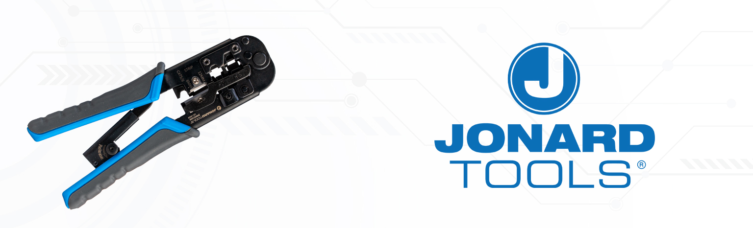 Zaciskarka Jonard UC-4569 do RJ45 pass-through oraz RJ11/12 – narzędzie 6-w-1