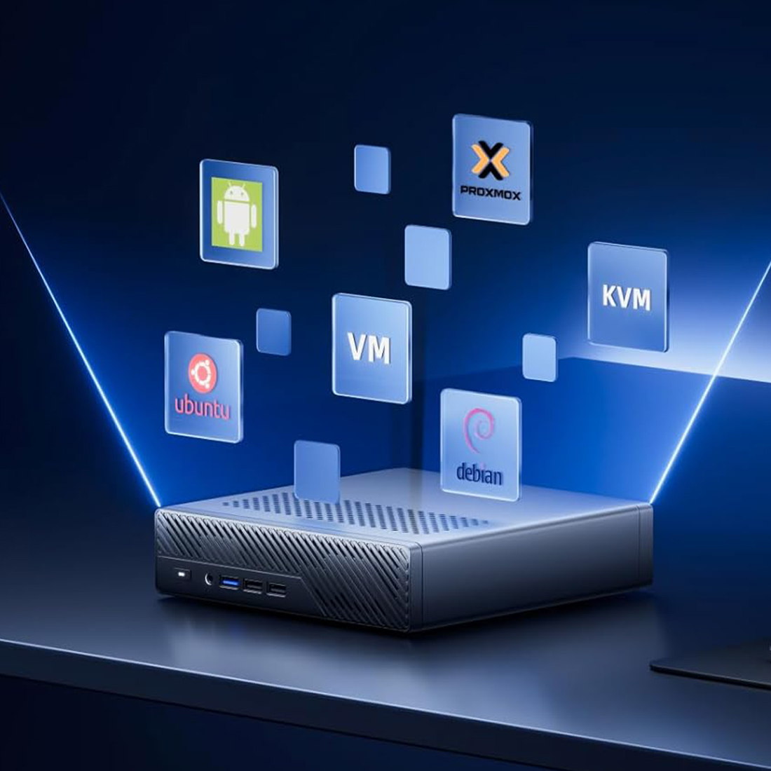 minisforum ms-r1 uefi arm proxmox docker kvm