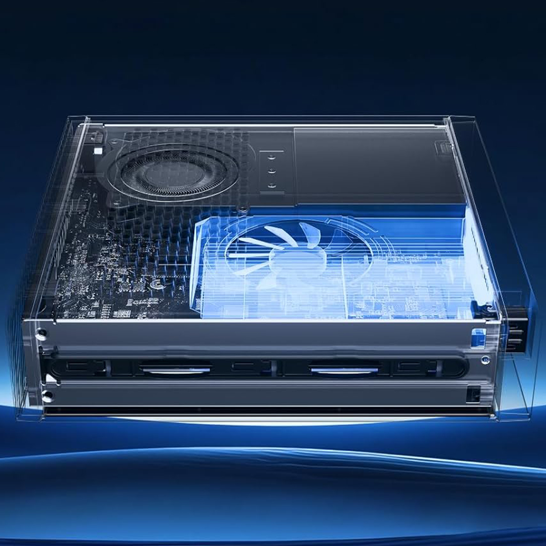 minisforum ms-r1 pcie x16 gpu nic u2 ekspansja