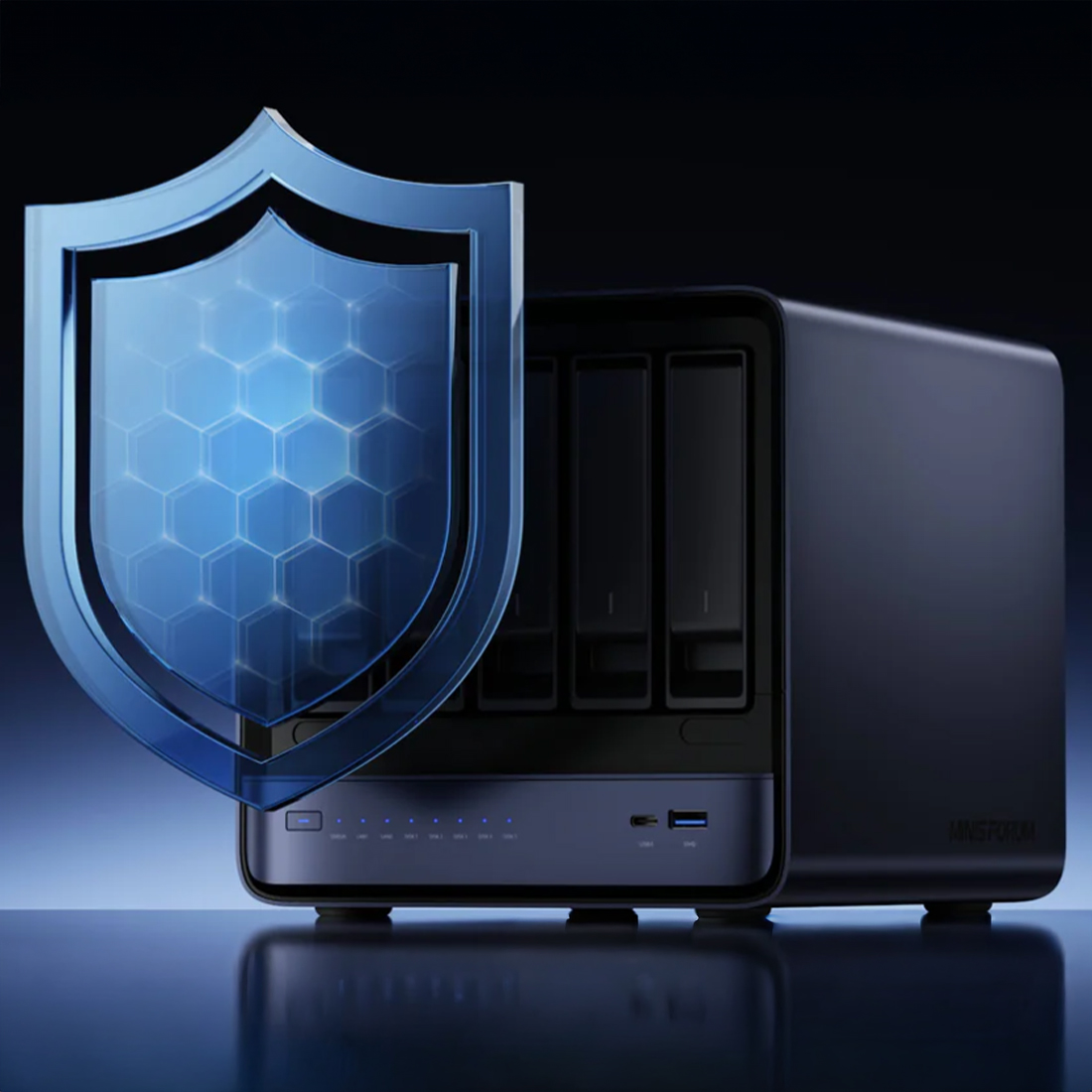 minisforum n5 hybryda nas + mini pc do domu i biura