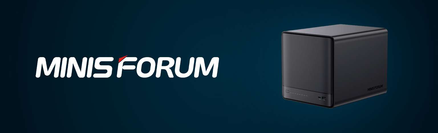 Minisforum N5 PRO AI NAS z 10GbE, USB4, OCuLink i PCIe x16