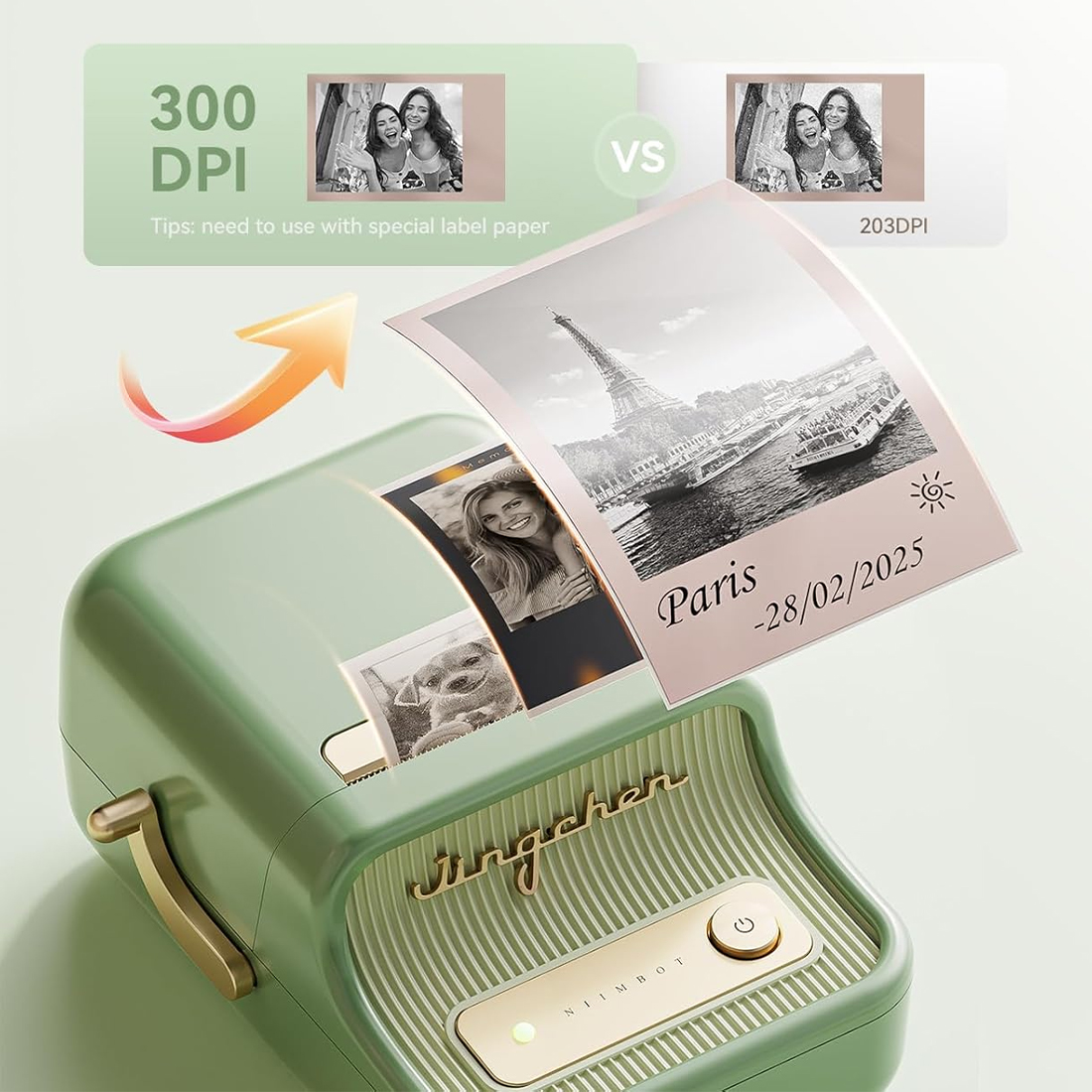 drukarka termiczna Niimbot B21 Pro bez tuszu