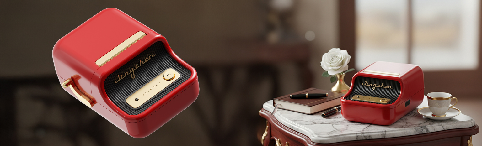 drukarka etykiet Niimbot B21 Pro czerwona