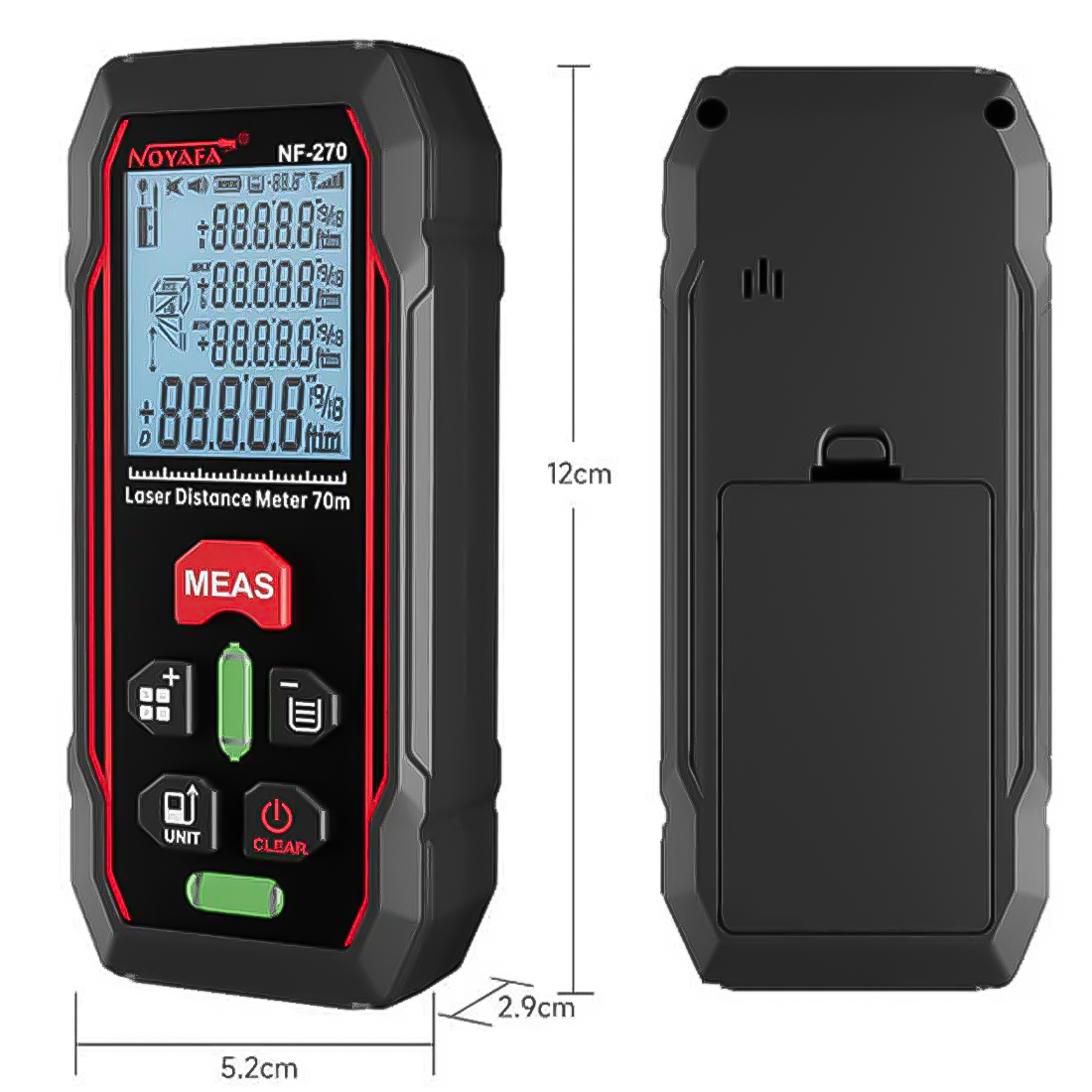 Noyafa NF-270 dalmierz laserowy specyfikacja