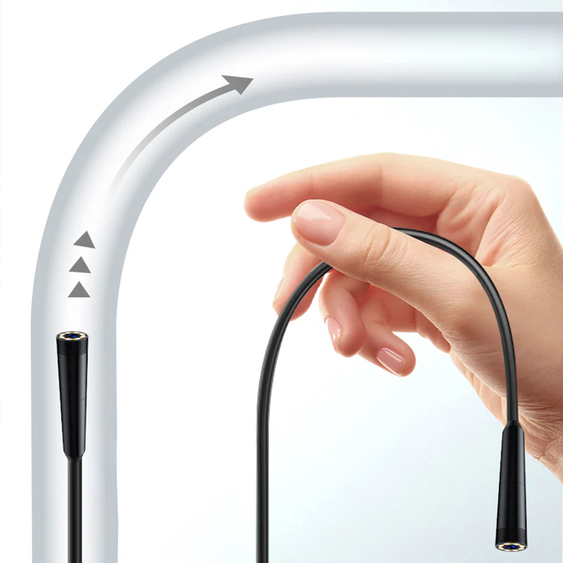 borescope Noyafa NF-615 8 mm IP67 do rur i instalacji HVAC