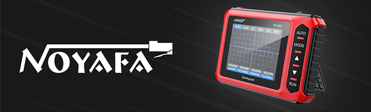NOYAFA NF-622 przenośny mini oscyloskop cyfrowy 200 kHz USB-C
