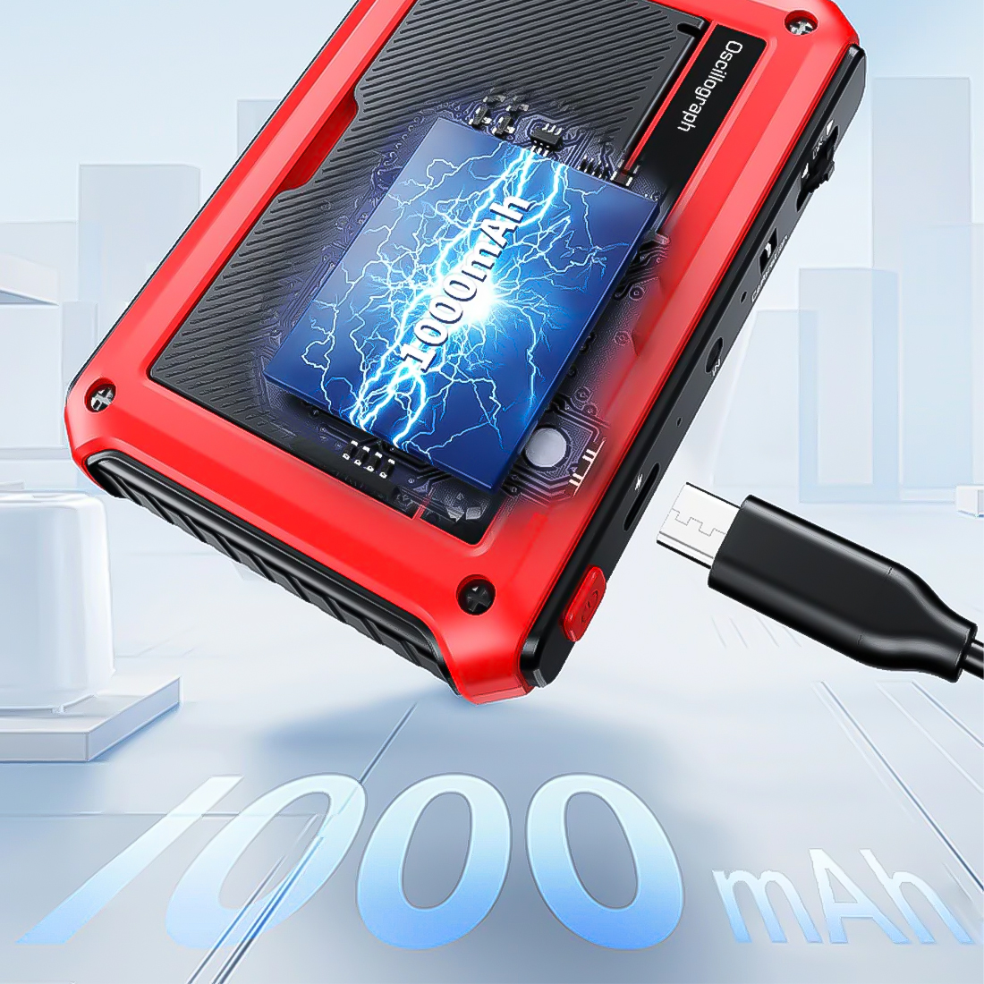 Oscyloskop przenośny NOYAFA NF-622 mobilność USB-C 1000mAh