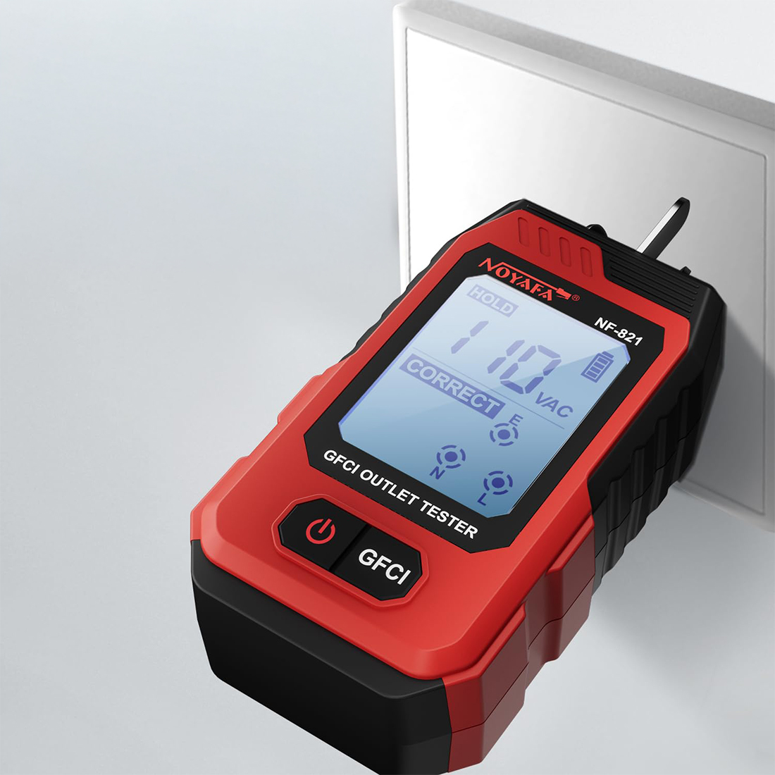 NOYAFA NF-821 szybki test gniazda elektrycznego 120V