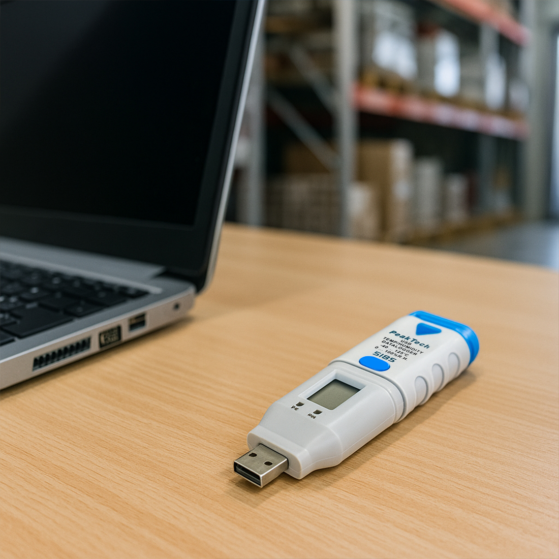 profesjonalny data logger temperatury i wilgotności PeakTech P5185