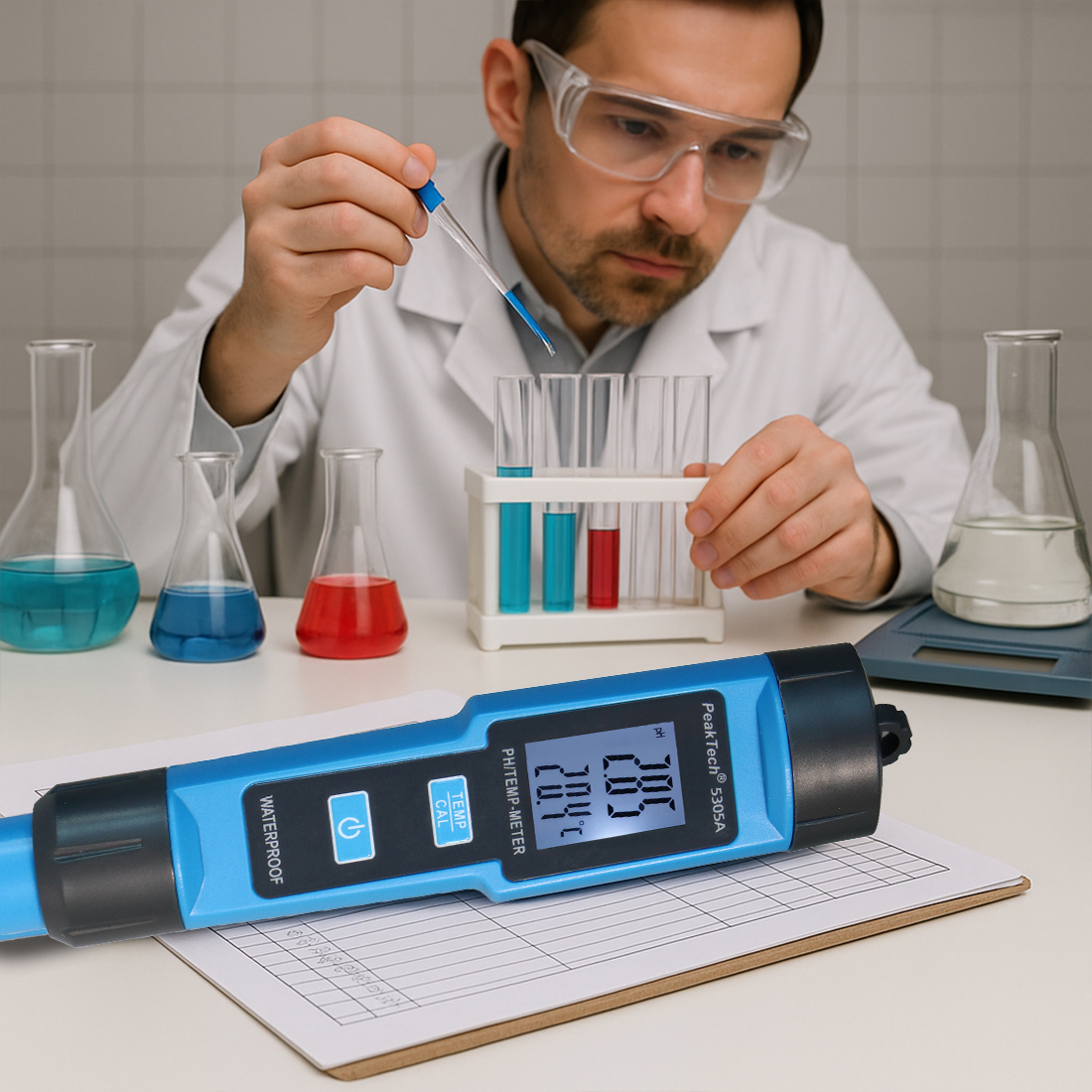 PeakTech P5305A do hydroponiki i laboratorium