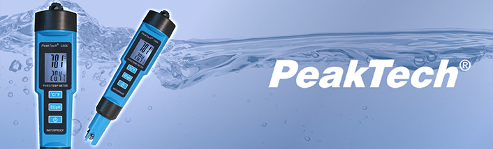 pH-metr z kompensacją temperatury PeakTech P5306