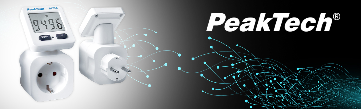 Jak oszczędzać na rachunkach za prąd – licznik PeakTech 9034